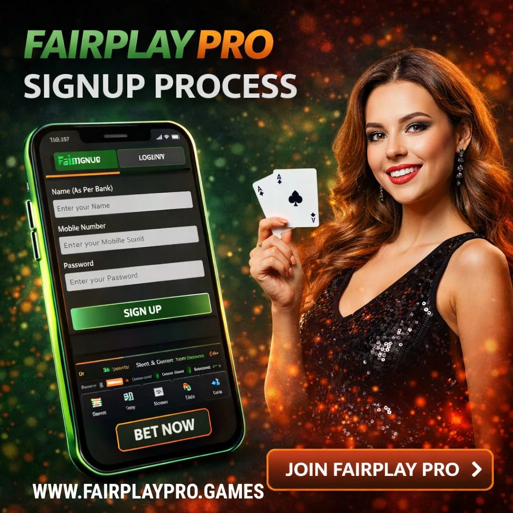 Fairplaypro Signup Process