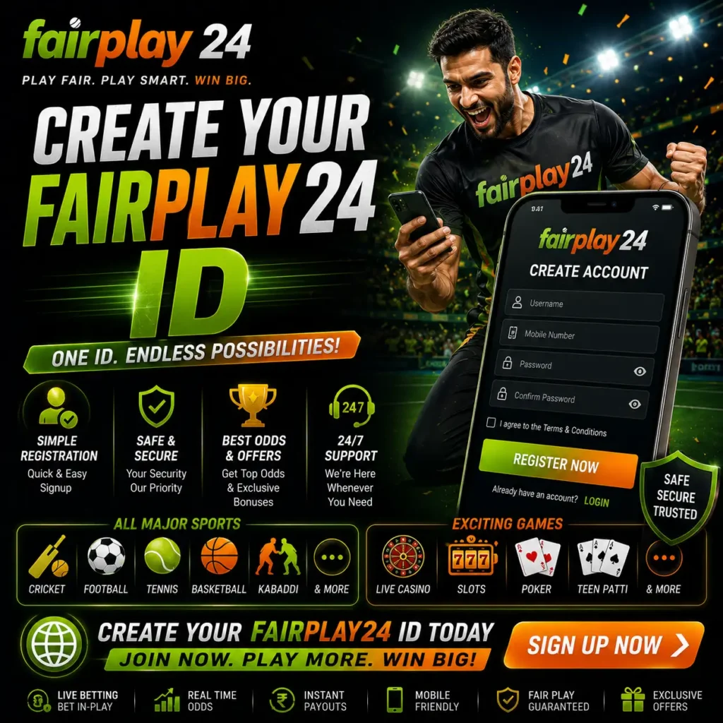 Create Your Fairplay24 ID