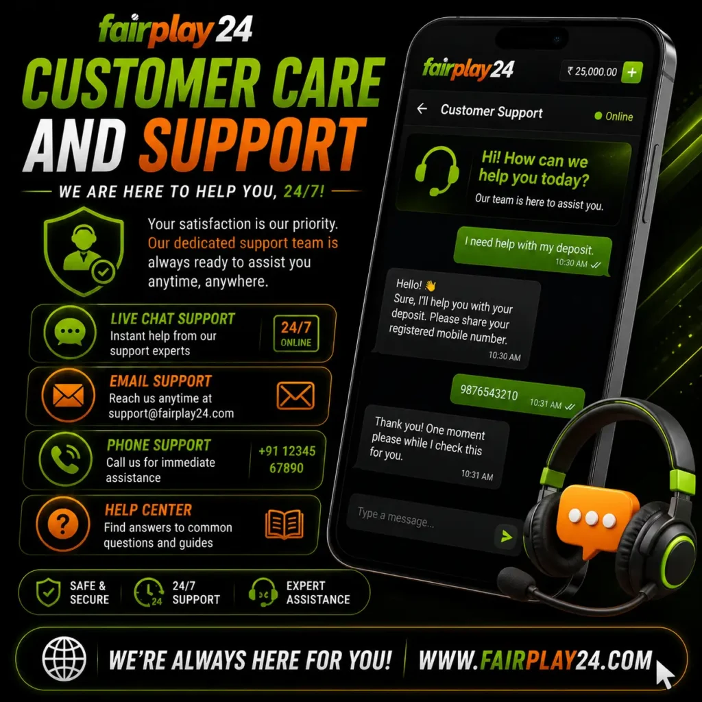 Customer Care and Support