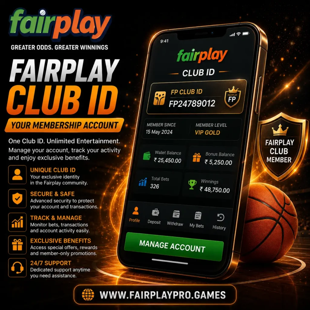 Fairplay Club ID – Your Membership Account
