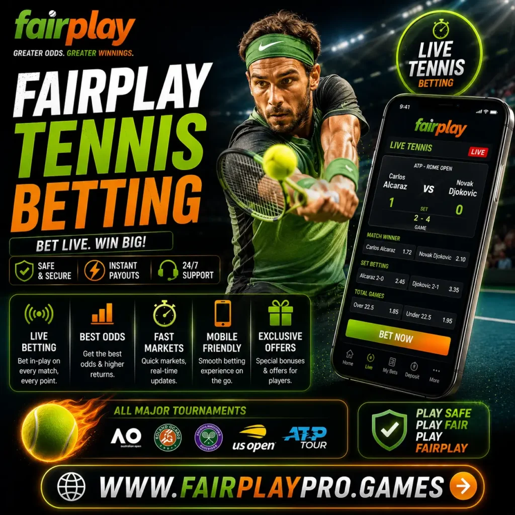Fairplay Tennis Betting