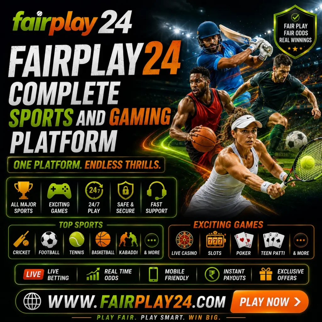 Fairplay24 – Complete Sports and Gaming Platform