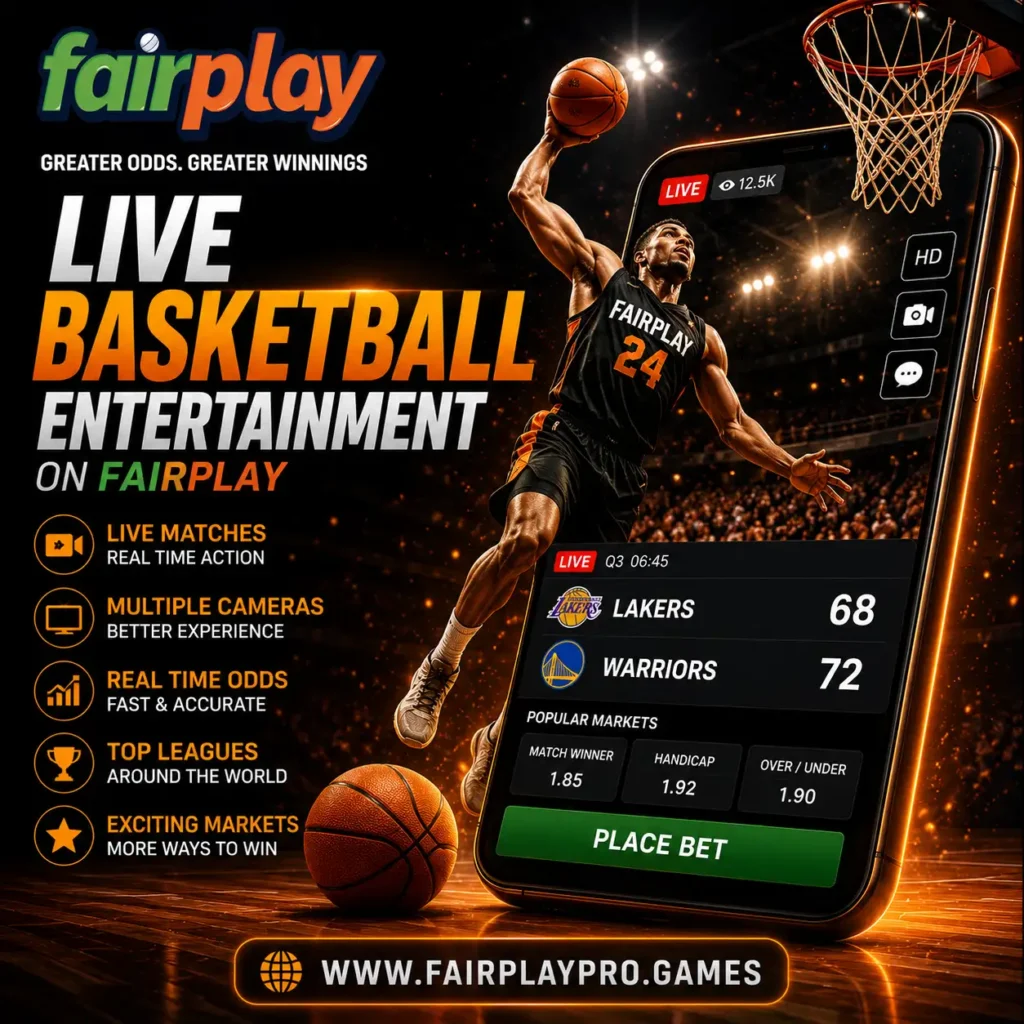 Live Basketball Entertainment on Fairplay