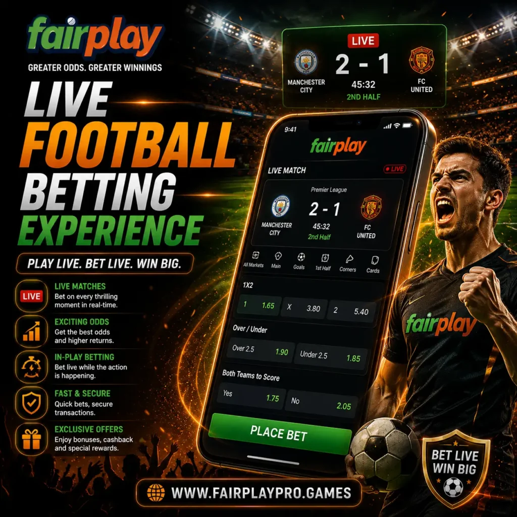 Live Football Betting Experience